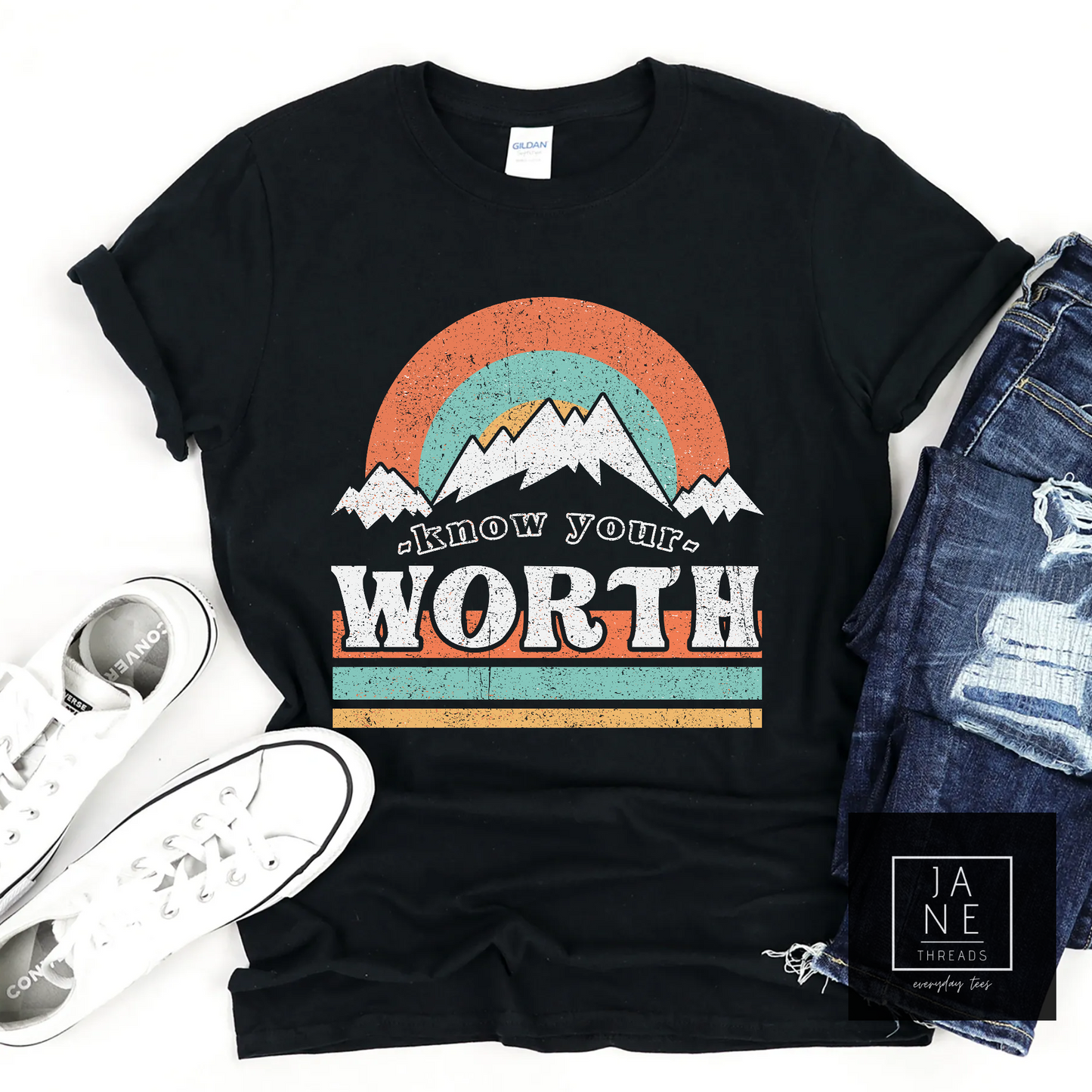 Know Your Worth T-shirt | Wholesale