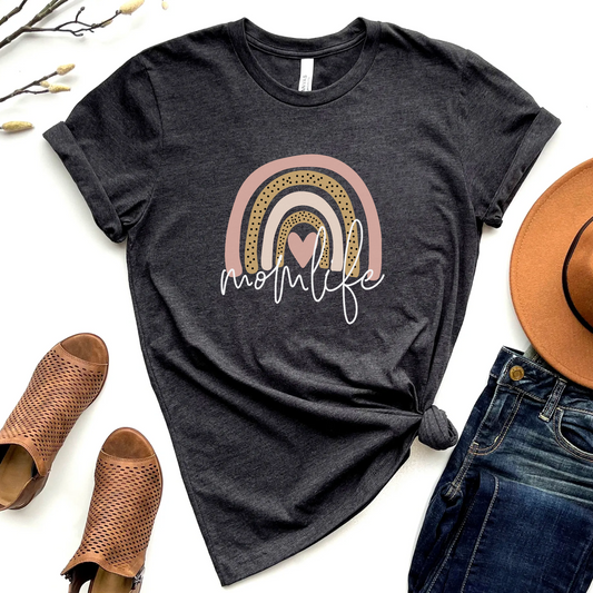 Momlife Rainbow Shirt | Mom