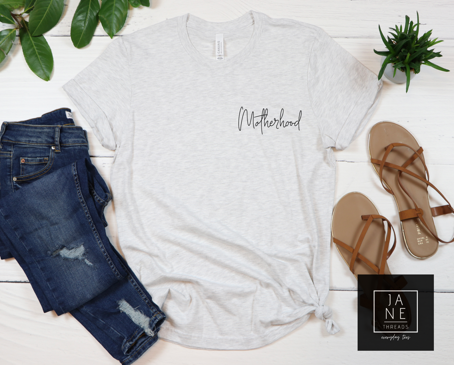 Motherhood - Left | Mom Shirt